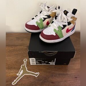 Jordan 1 Mid- Size 5C- Messy Room